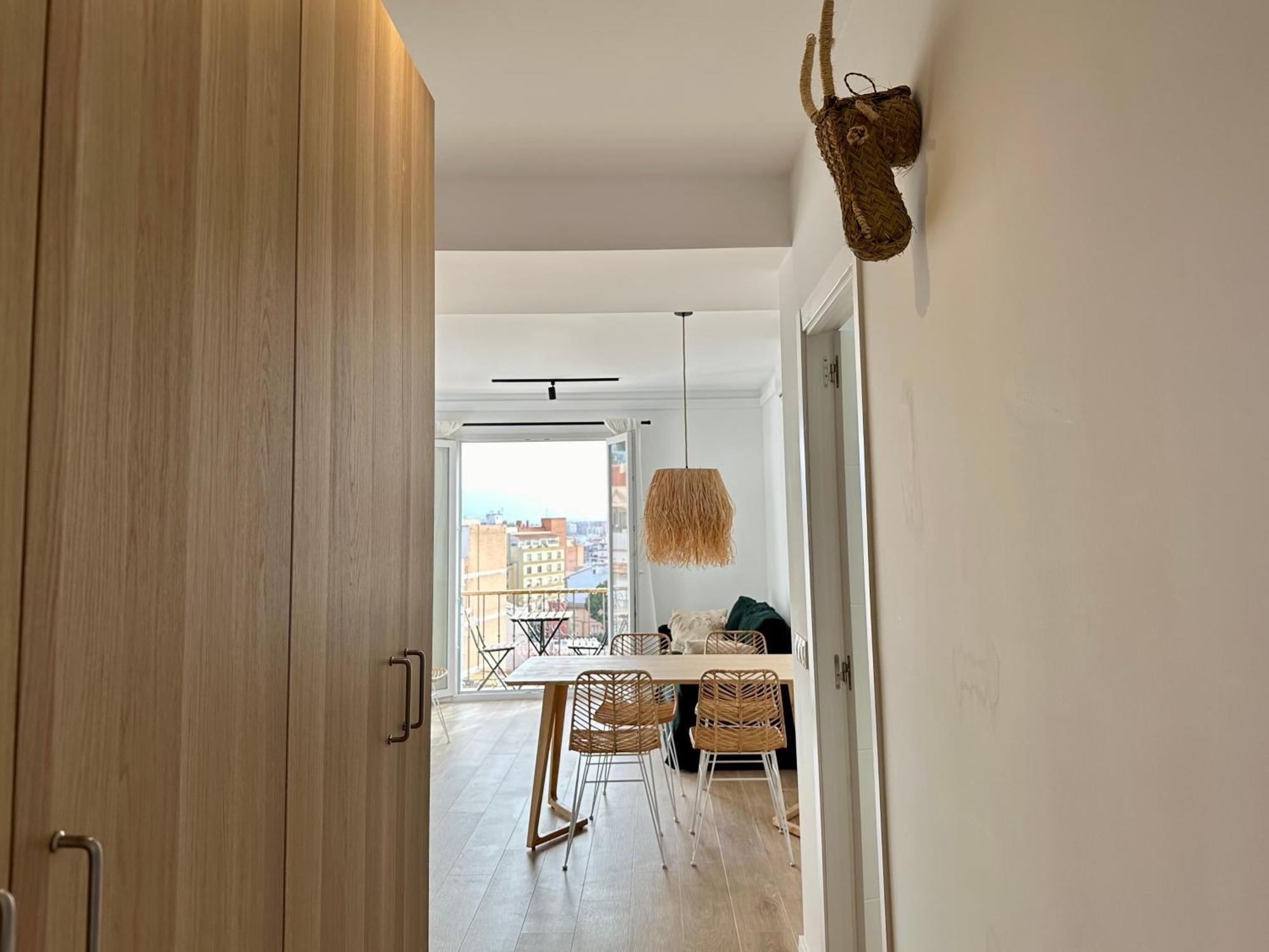 Appartement Atico Con Solarium Y Bbq Cerca Del Centro 6 Pax à Málaga Extérieur photo